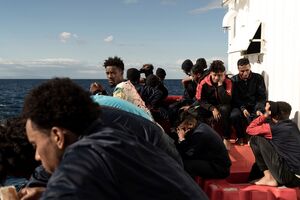 Italiens neue Regierung hat humanitären Rettungsschiffen den Zugang zu seinen Häfen verwehrt., © Vincenzo Circosta/AP/dpa