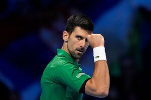 Novak Djokovic gewann das Finale gegen Casper Ruud glatt mit 2:0 in Sätzen., © Antonio Calanni/AP/dpa