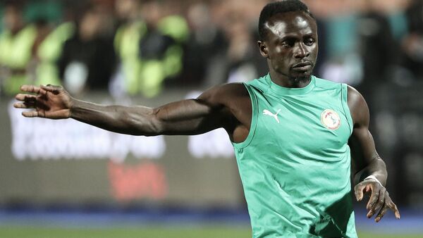 Steht trotz seiner Verletzung im WM-Kader des Senegals: Bayerns Sadio Mane., © Omar Zoheiry/dpa