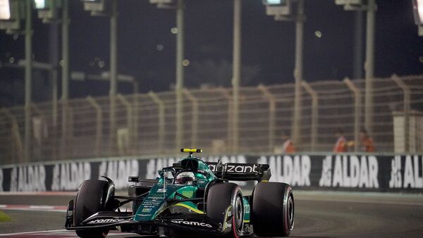 Das Rennen in Abu Dhabi wird für Sebastian Vettel vom Team Aston Martin das letzte seiner Karriere sein., © Hasan Bratic/dpa
